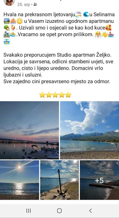 Holiday Home Zeljko,Marija & Jakov Starigrad Paklenica Eksteriør bilde